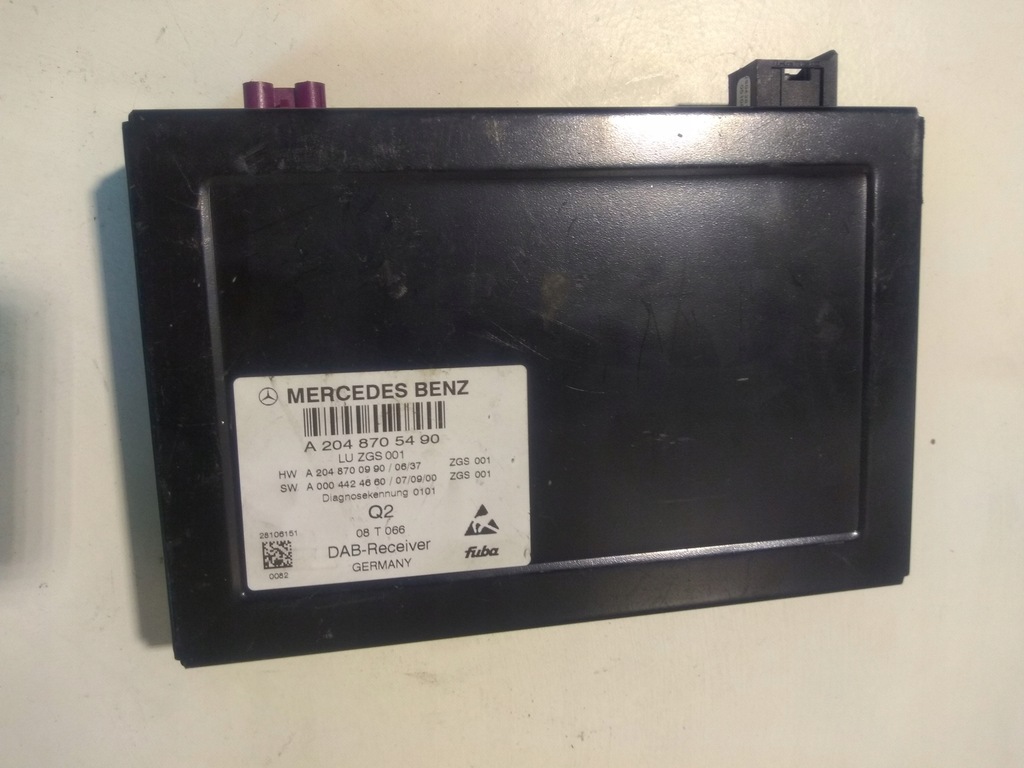 фото №1, Модуль tv mercedes w204 a2048700185