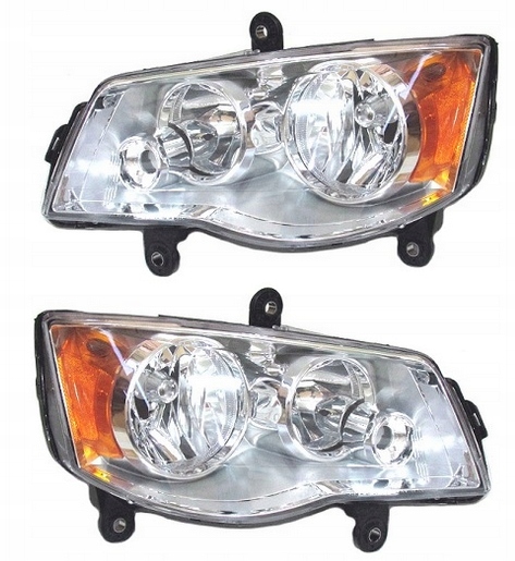 фото №1, Комплект фары chrysler town & country, 2008-2016