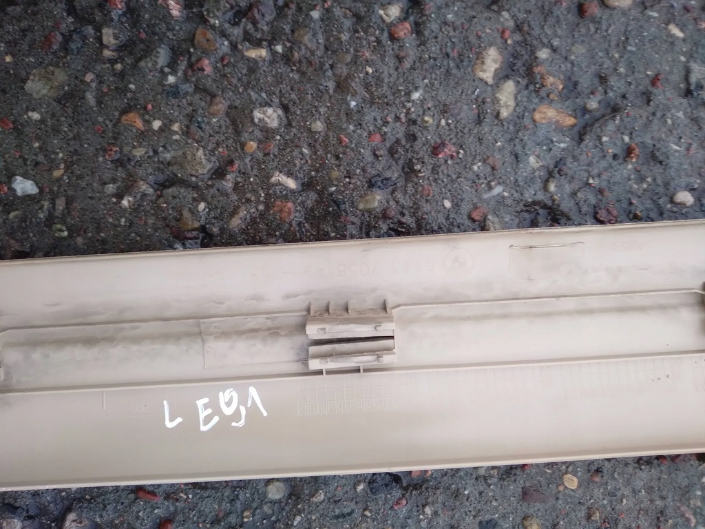 фото №5, Bmw 3 e90 e91 молдинг внутрішня поріг поріг ліва права задня 7 058 149