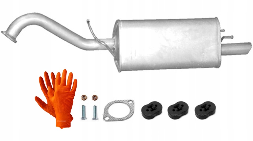 фото №1, Chevrolet tacuma 1.6 2.0 2000-2005 гаситель конечный