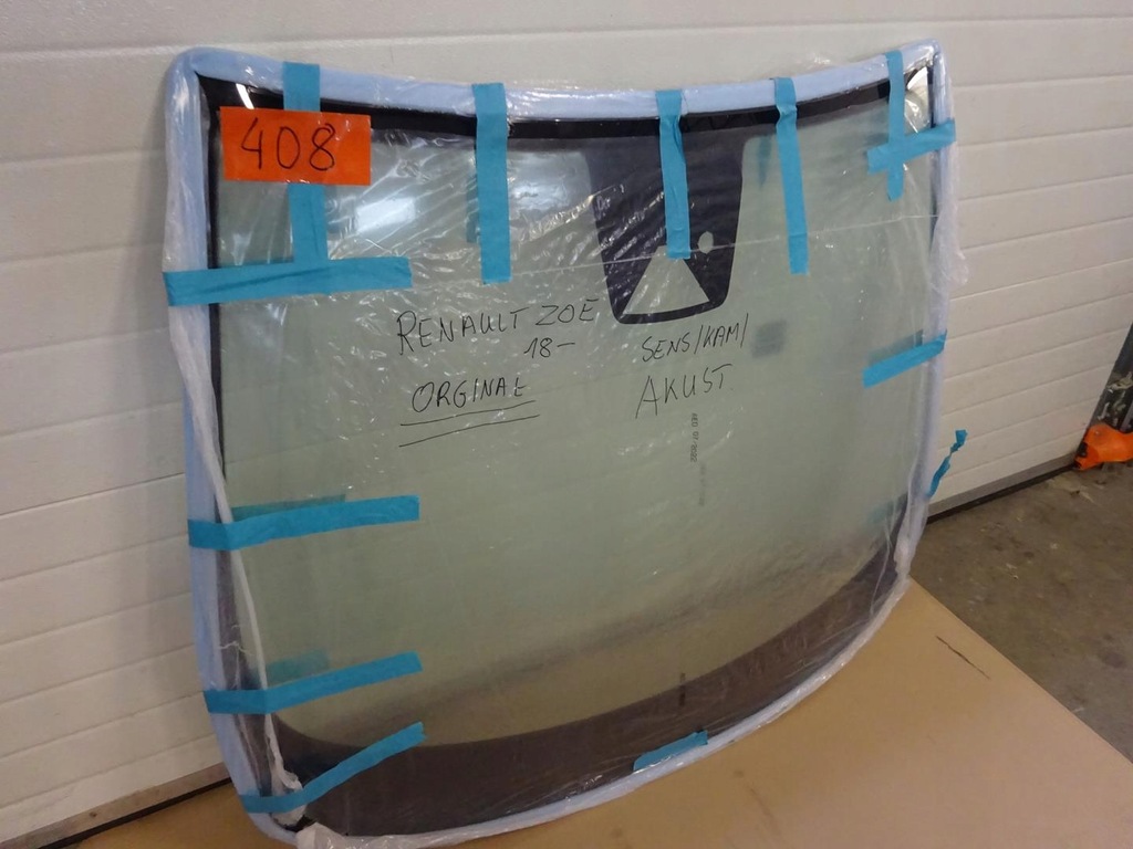 фото №1, Стекло лобовое перед renault zoe оригинал nowa 19-