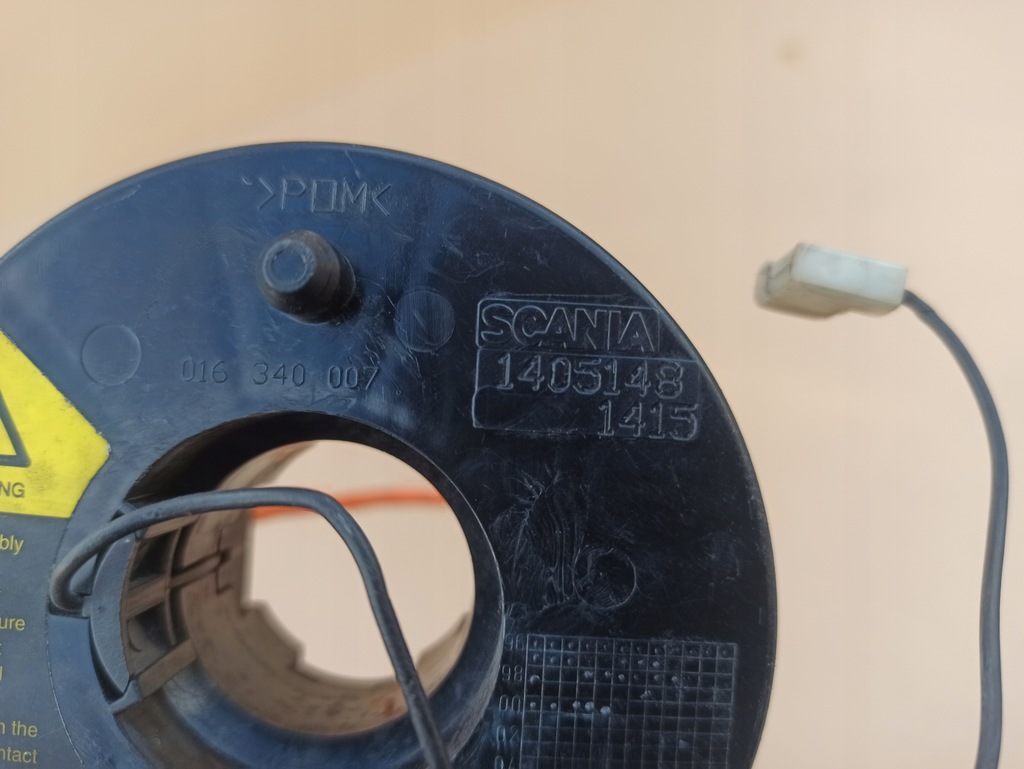 фото №6, Scania 4 стрічка керма шлейф 1405148