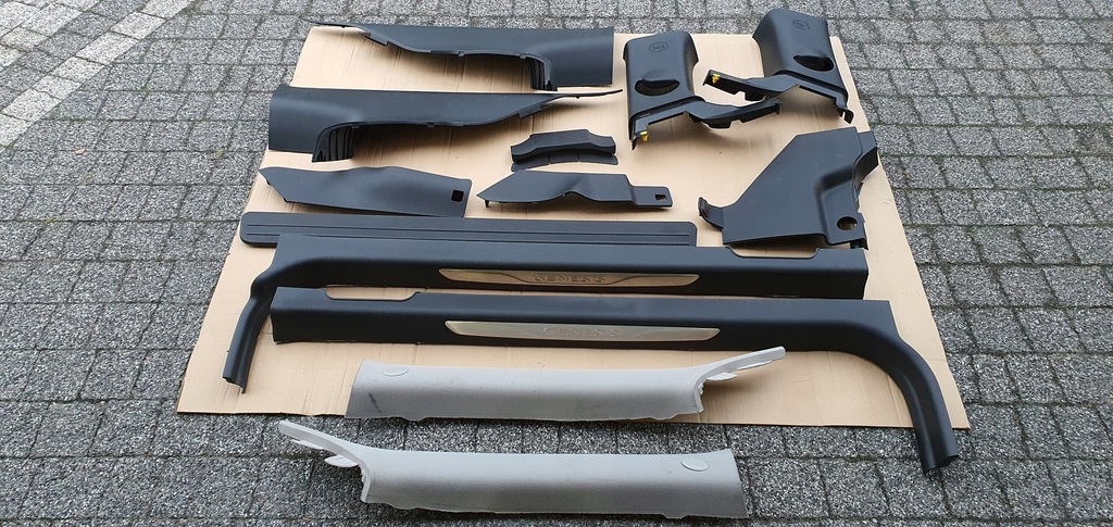 фото №2, Genesis coupe пластик молдинг защита стойка порог