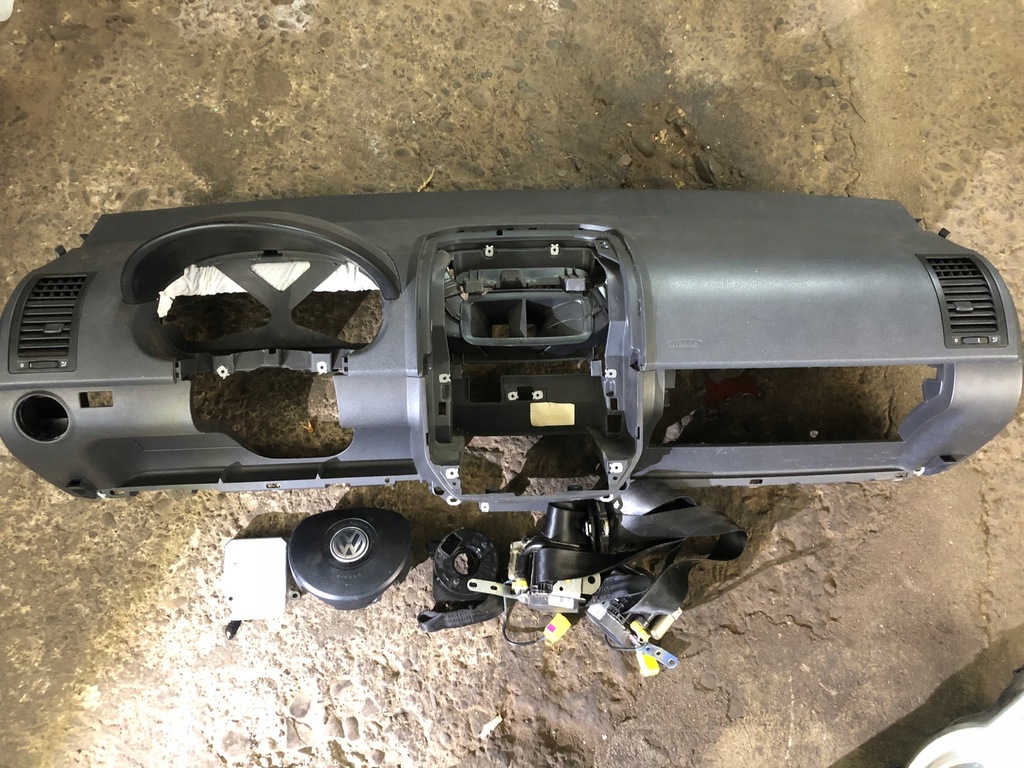 фото №1, Приборная панель консоль vw polo 9n