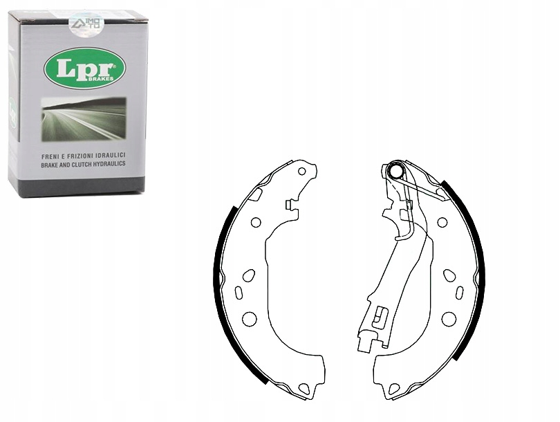 фото №1, Lpr 09290 набір колодка гальмівних