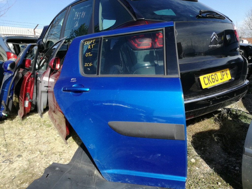 фото №1, Suzuki swift mk6 2005-10rok дверь правый задняя 5d zcg