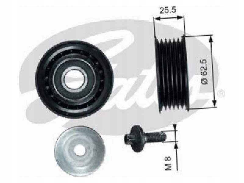 фото №2, Ролик ремень клиновой alfa romeo stelvio 2.1 tonale 1.6