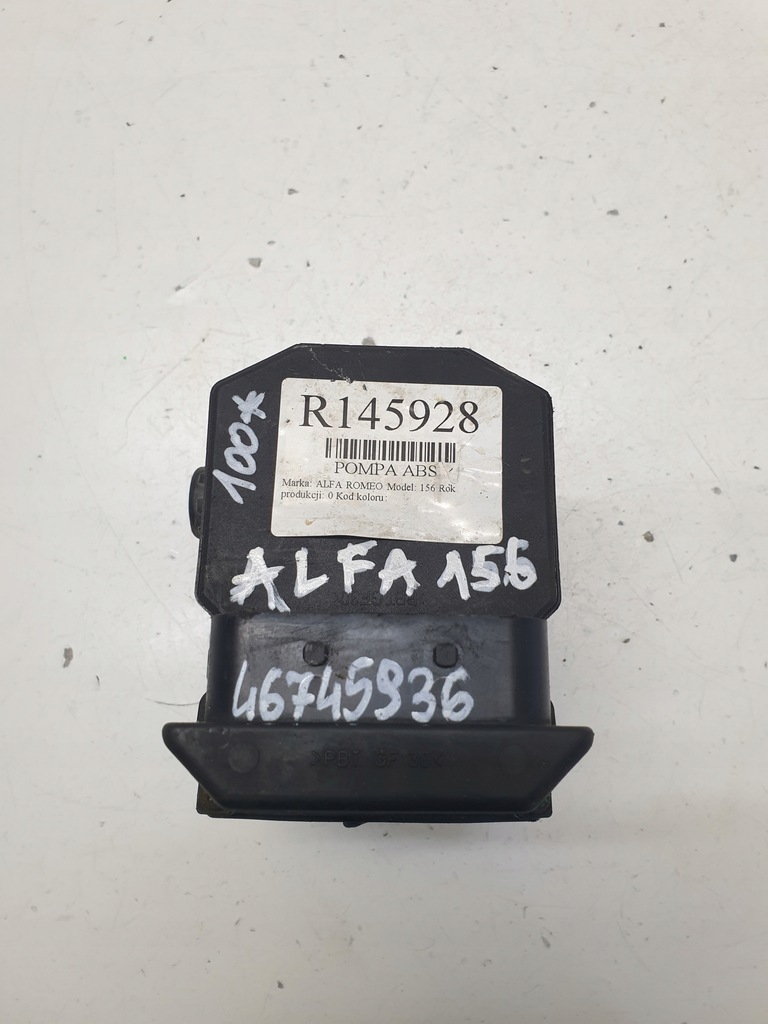 фото №1, Насос abs alfa romeo 156 46745936