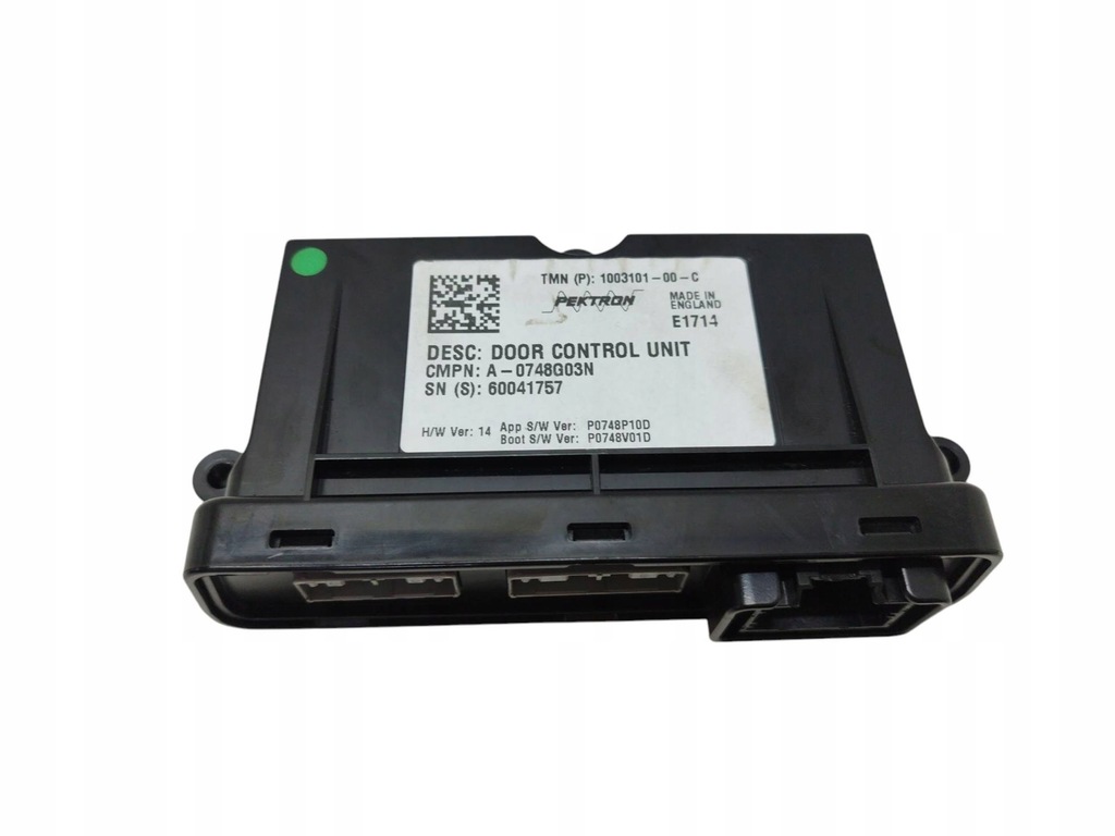 фото №1, 2014 tesla model s блок керування / модуль двері p0748p10d