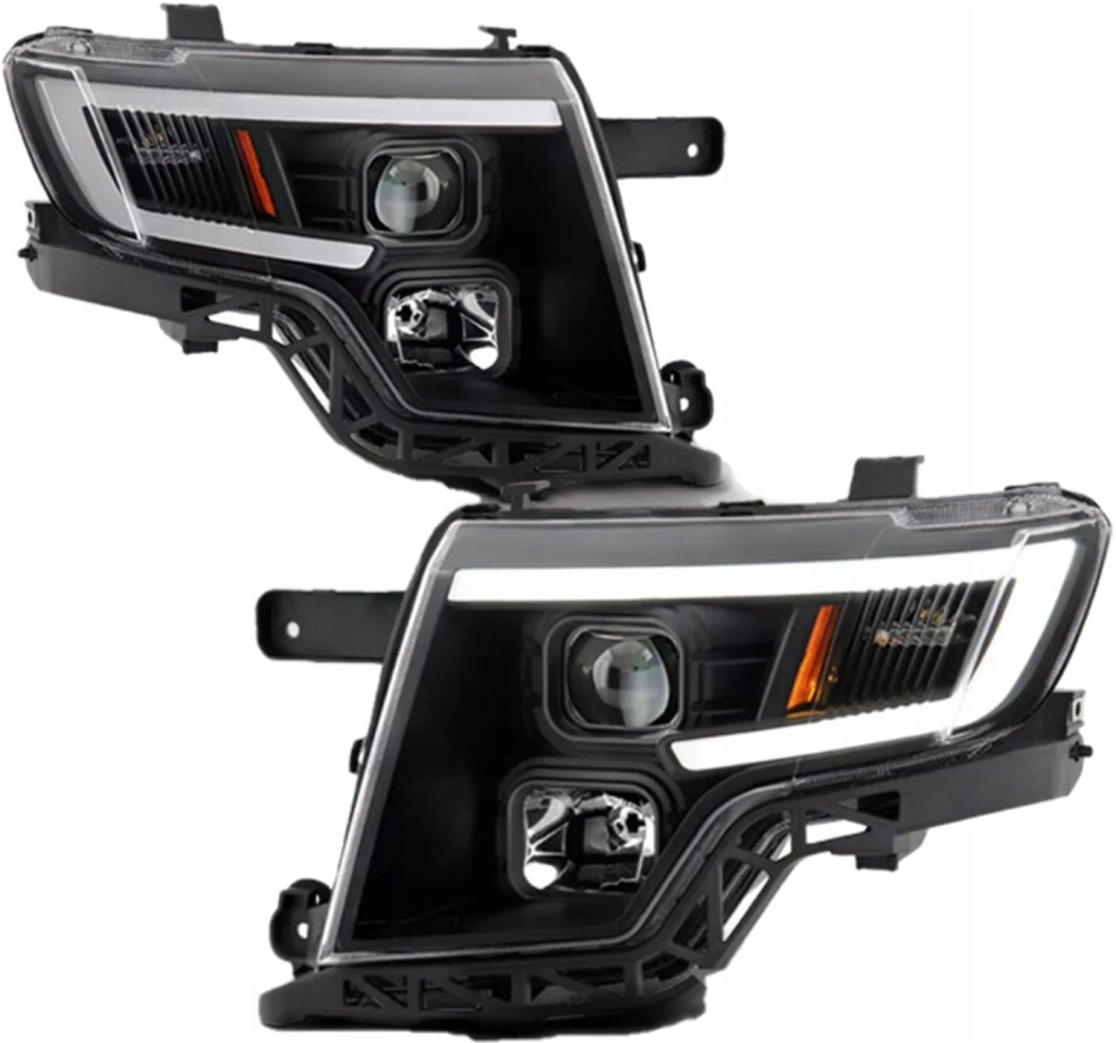 фото №1, Фара перед правий лівий чорний led ford edge 07-10