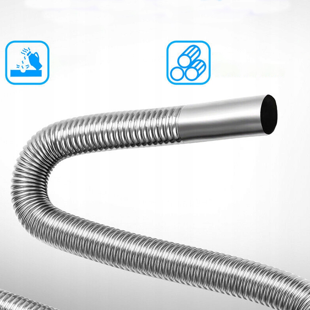 фото №12, Труба вихлопна вихлопних газів do webasto eberspacher ø25 2m + хомут x2