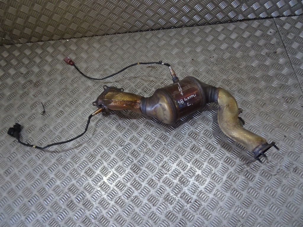 фото №1, Audi a8 4h s8 lift катализатор левый 4g0131703aj