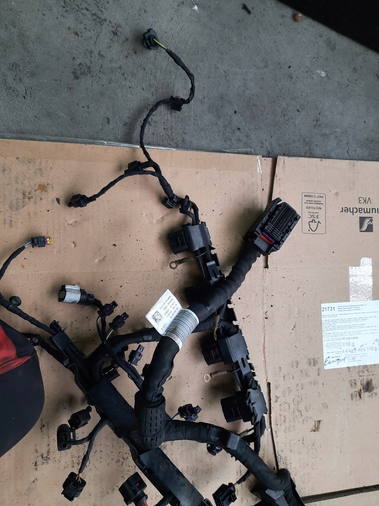 фото №9, Audi q3 8u 2.0tfsi жгут электропроводка двигателя
