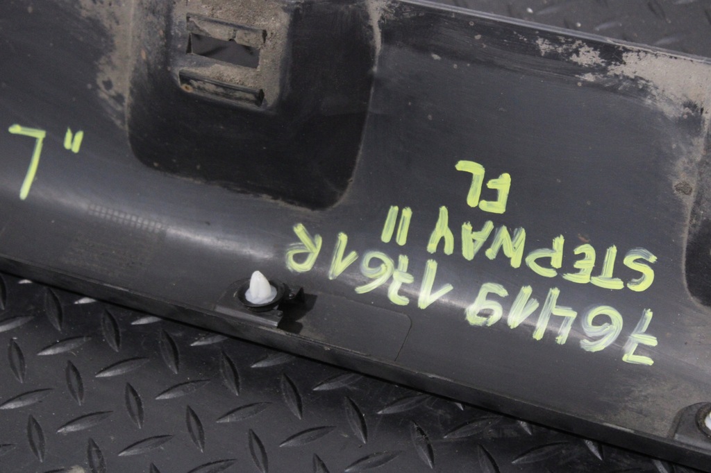 фото №5, Накладка поріг поріг лівий dacia sandero ii 2 stepway 764191761r