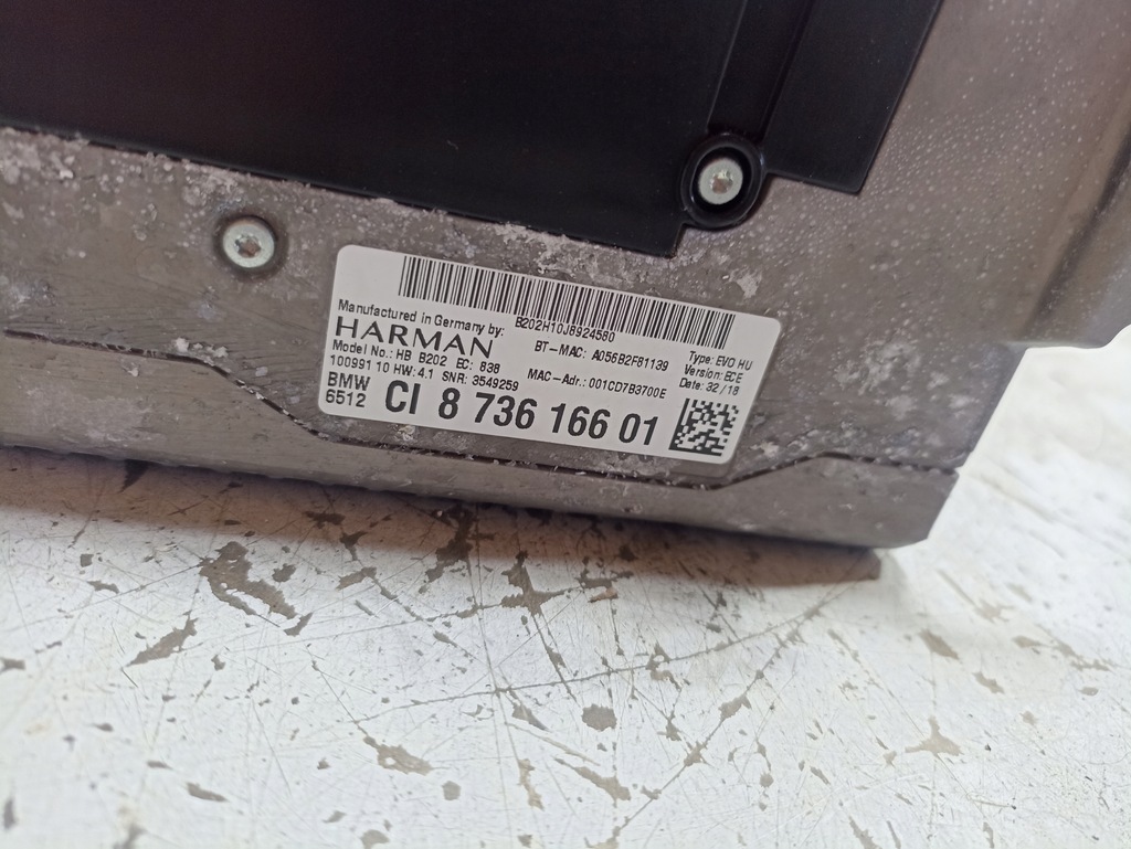 фото №9, Bmw i3 l01 радіо навігація harman 8736166