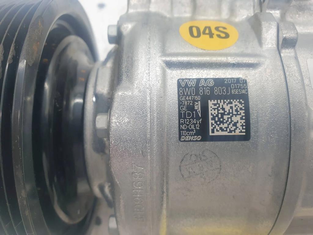 фото №5, Компресор компресор кондиціонера audi a5 8w 2.0 tfsi 8w0816803j