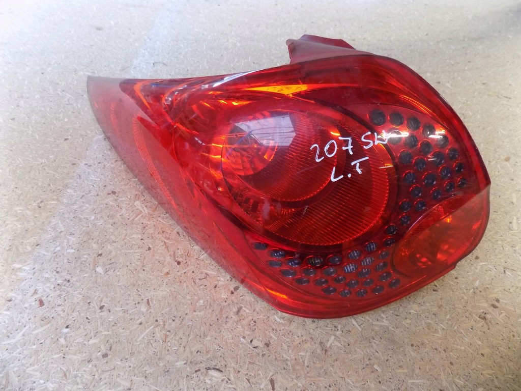 фото №6, Peugeot 207 sw лампа задняя левая правая