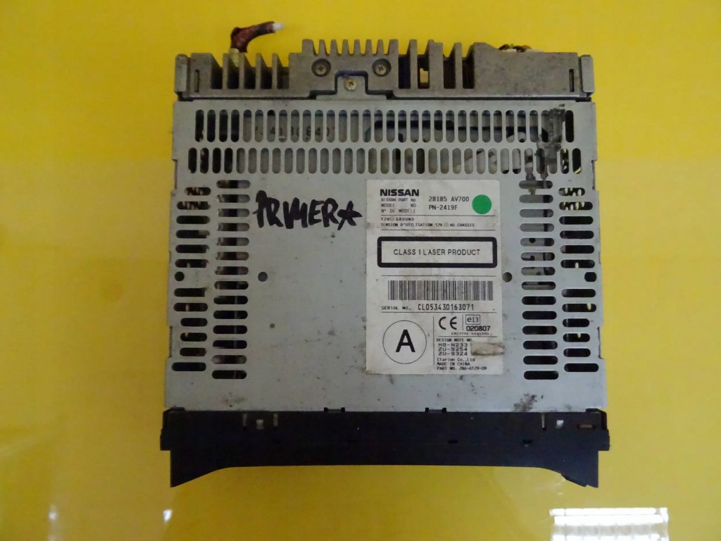 фото №5, Считыватель навигации gps nissan primera p12 28185av700 nr32