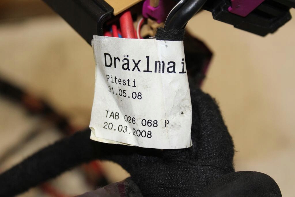 фото №7, Джгут електрична панелі приладової панелі консолі audi a5 8t tab026068p anglik