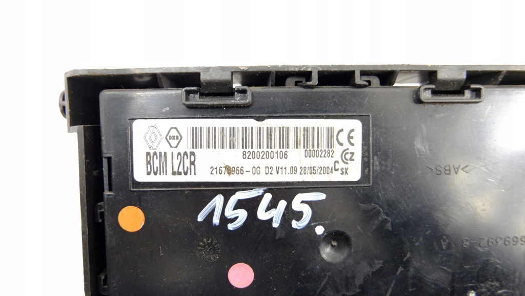 фото №3, Renault modus модуль bcm 8200200106