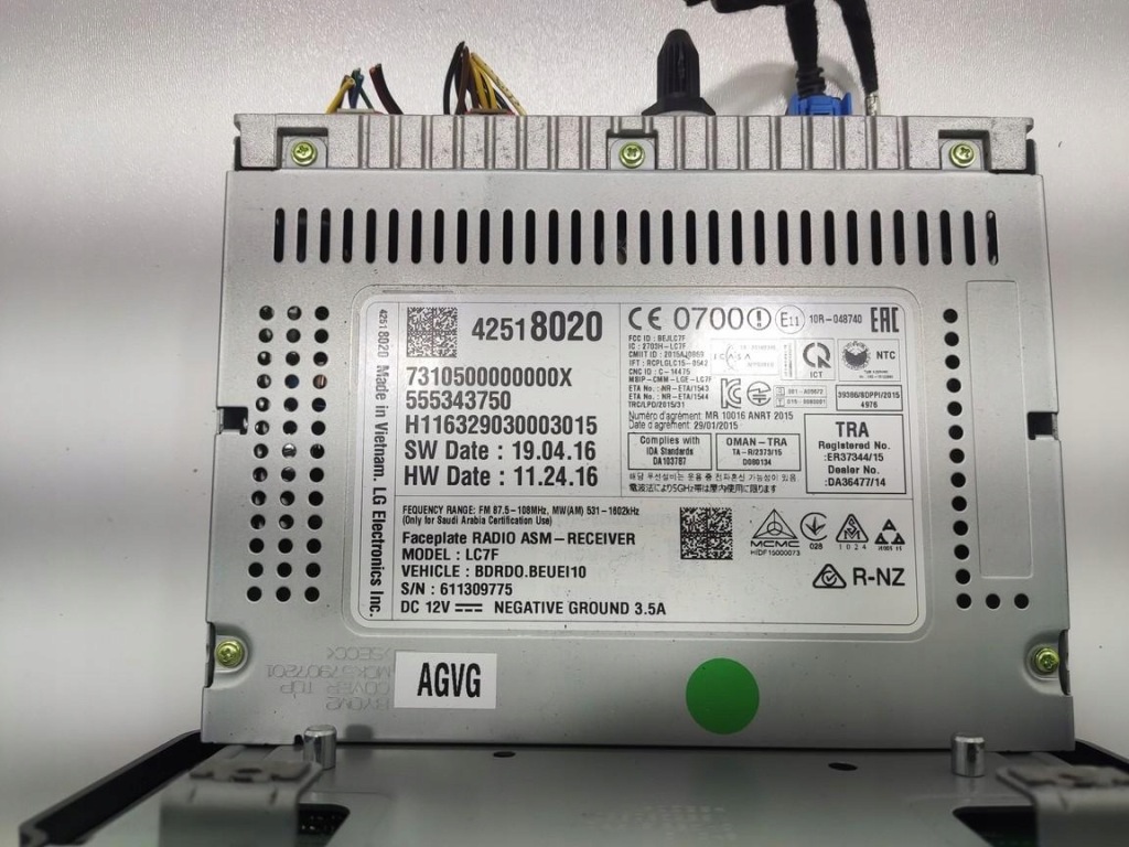 Заводська навігація радіо opel adam 2012-2019 42518020 Зі Шроту