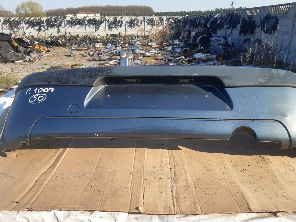 фото №1, Бампер задня peugeot 1007