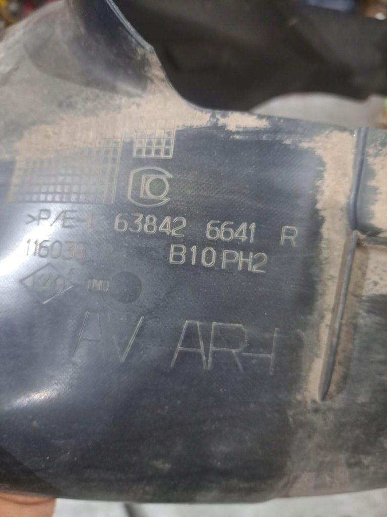 фото №7, Подкрылок передние renault zoe ii