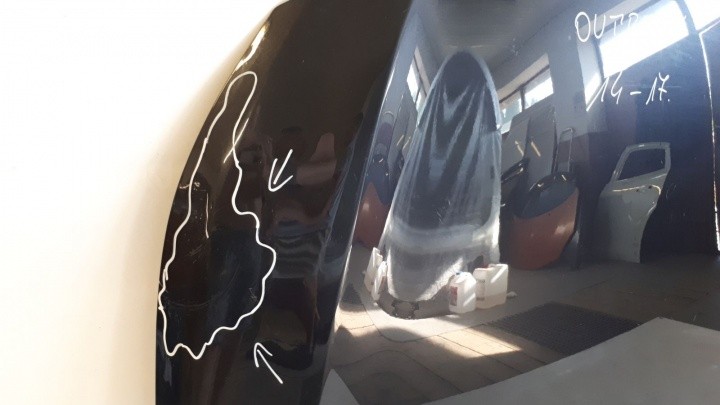 фото №3, Subaru outback 2014 капот перед