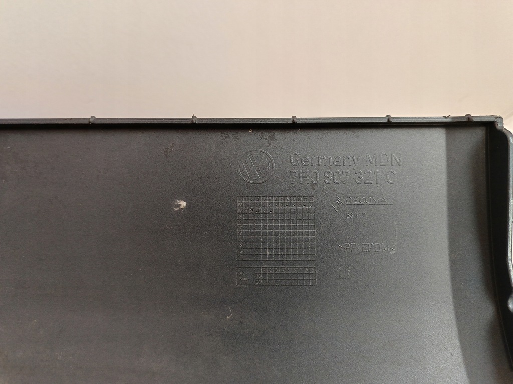 фото №7, Уголок бампера задняя левый 7h0807321c vw transporter t5