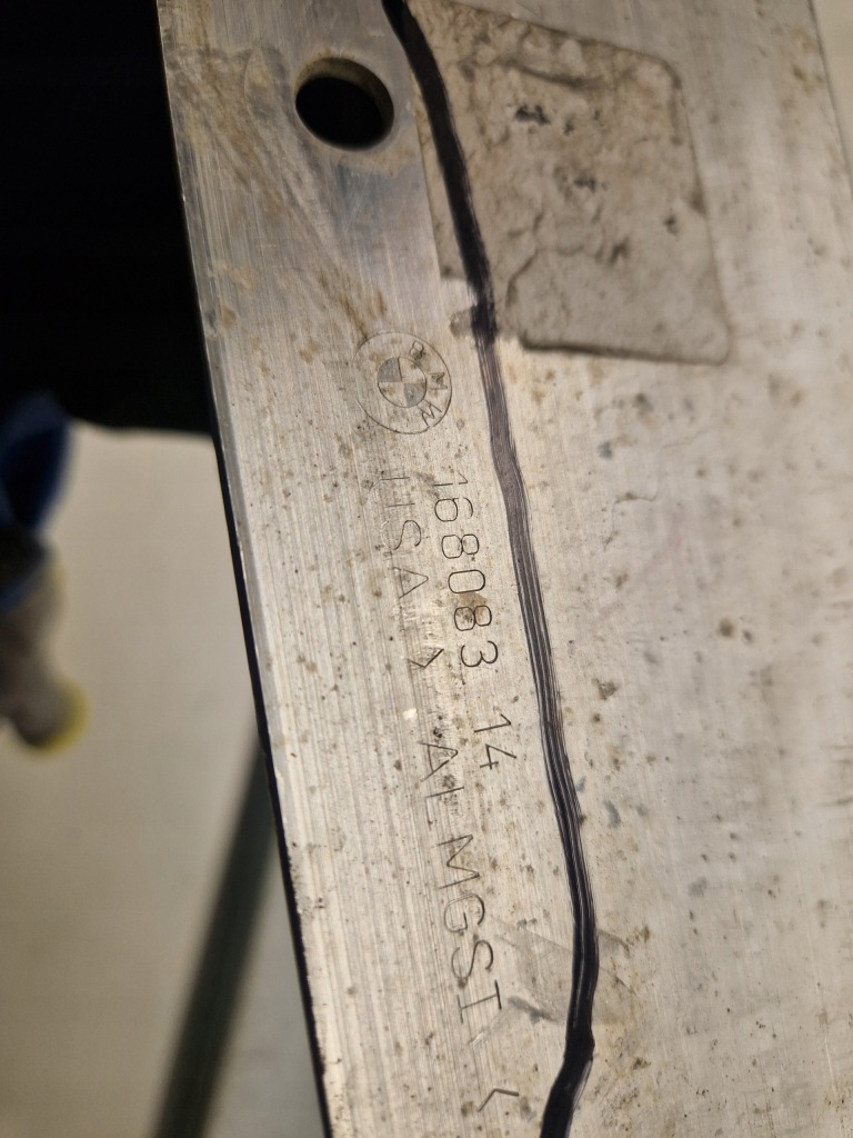 фото №9, Балка усилитель бампера перед bmw x3 g01 x4 g02 usa 16808344