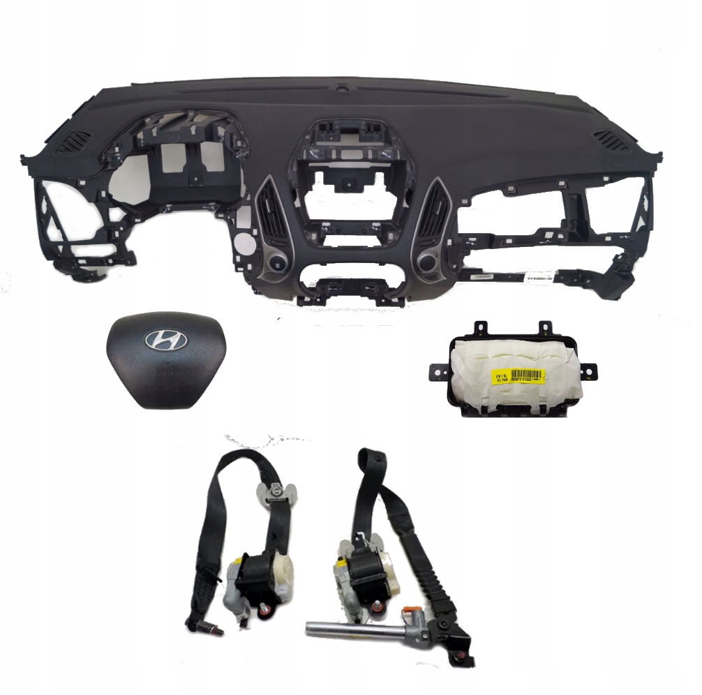фото №1, Hyundai ix35 ix 35 панель приладів консоль подушка безпеки ремені kpl
