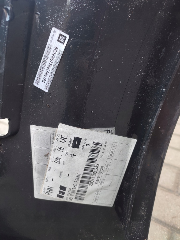 фото №6, Бампер передній pontiac g8