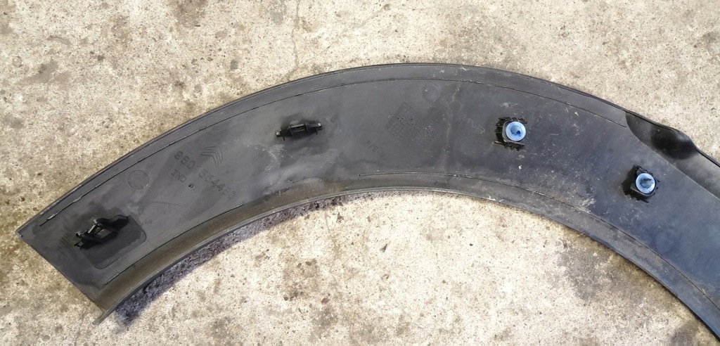 фото №6, Citroen c4 cactus 14- молдинг крыла левый задняя 9801554480