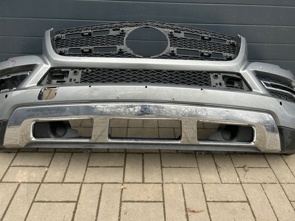 фото №6, Mercedes gl gls w166 бампер перед передній
