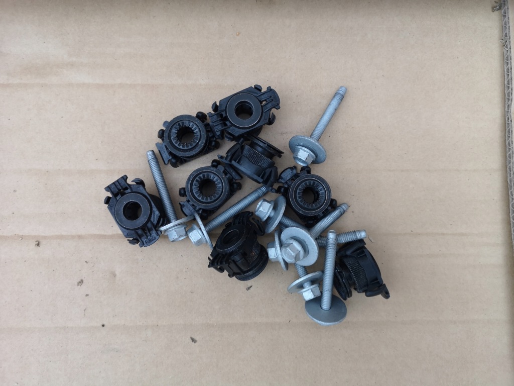 Ford s-max s max mk2 15- рейлинги кровельные болты комплект оригинал состояние bdb в Украине