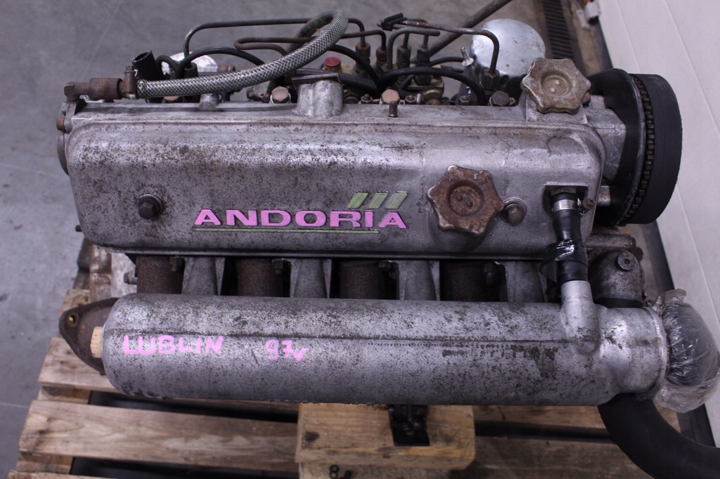 фото №7, Двигатель andoria daewoo lublin 97r. 2,4d пробег 280 tys