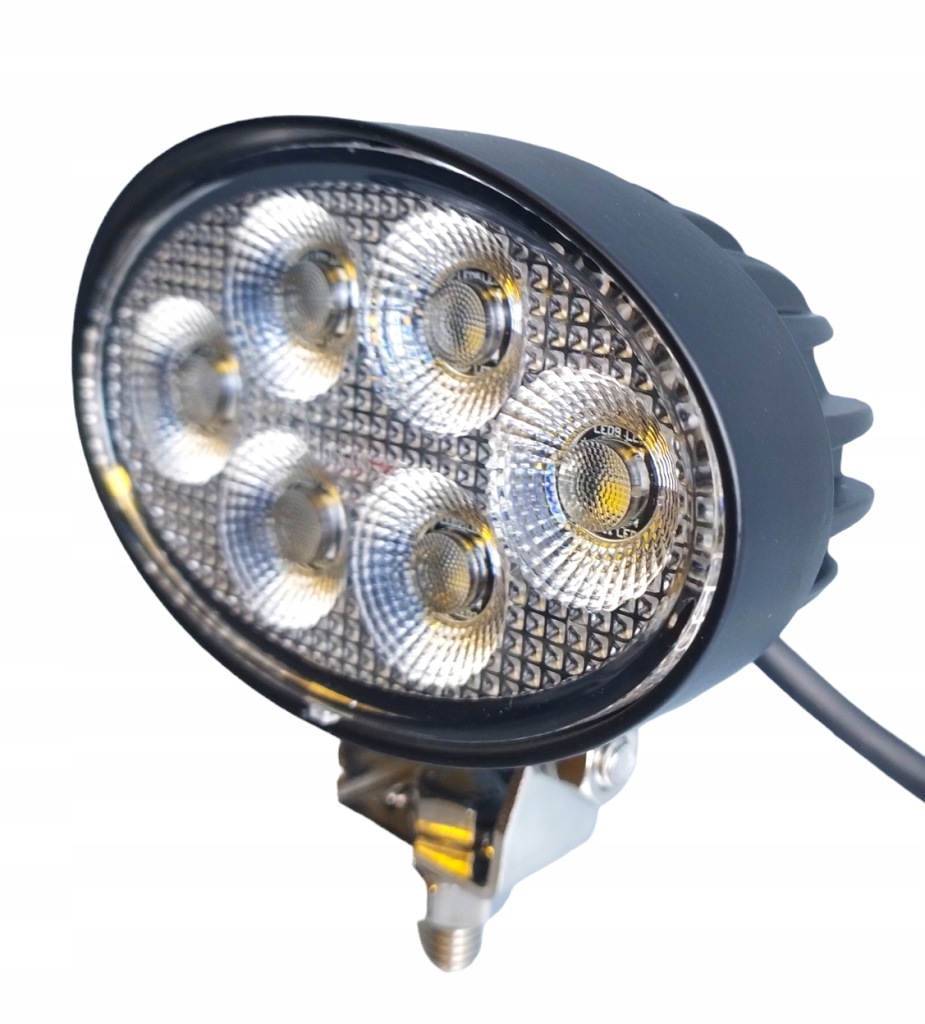Лампа рабочая светодиодная 24 led 24w 12-24v диоды osram овальная mini противотуманная фара Доставка