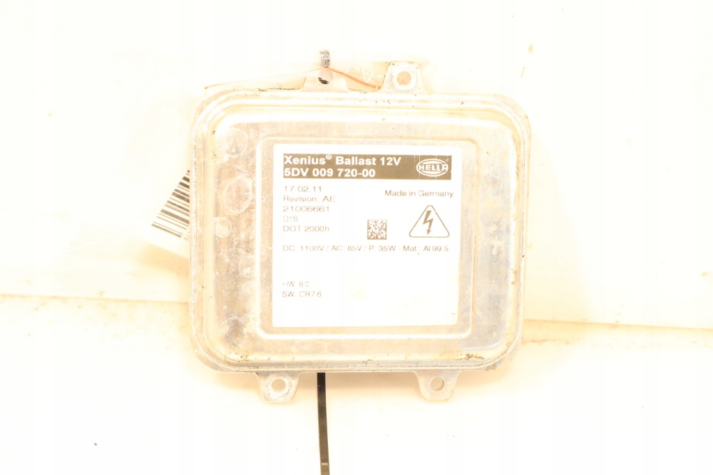 Купить Преобразователь ксенон левая opel astra j 5dv00972000