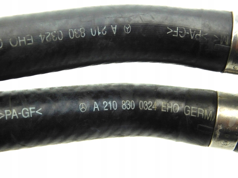 фото №6, 12/18 mercedes w210 шланг клапана отопления 1