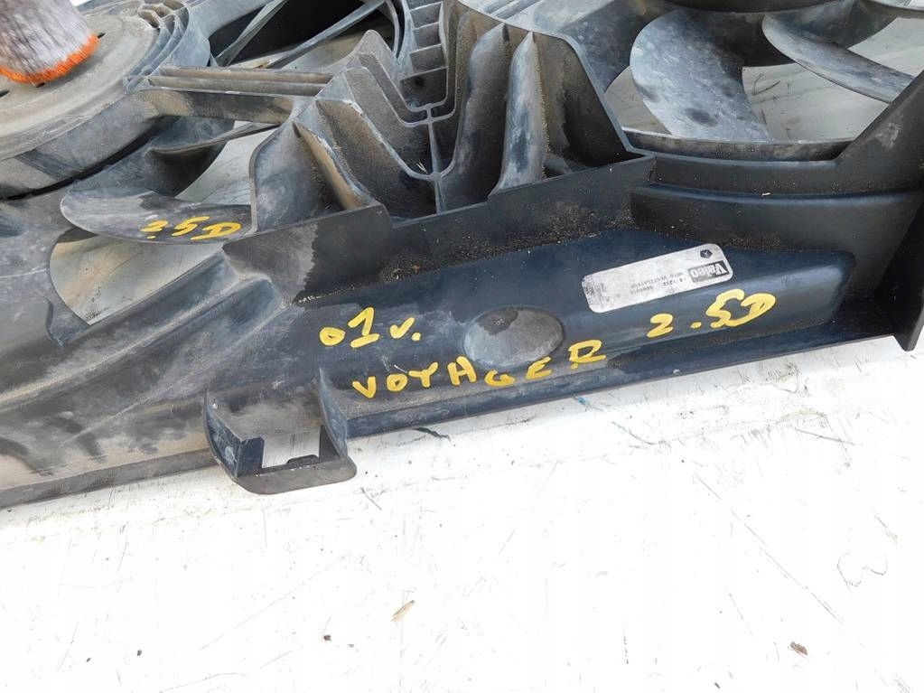 фото №10, Chrysler voyager 2.5crd 01r вентиляторы радиатора