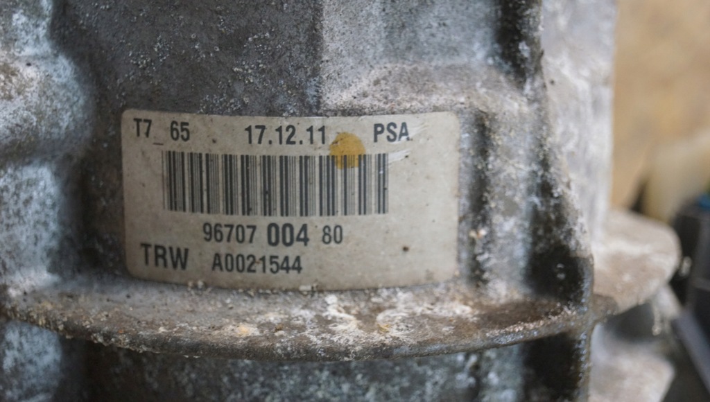 фото №7, Насос усилителя электрическая peugeot rcz 9670700480