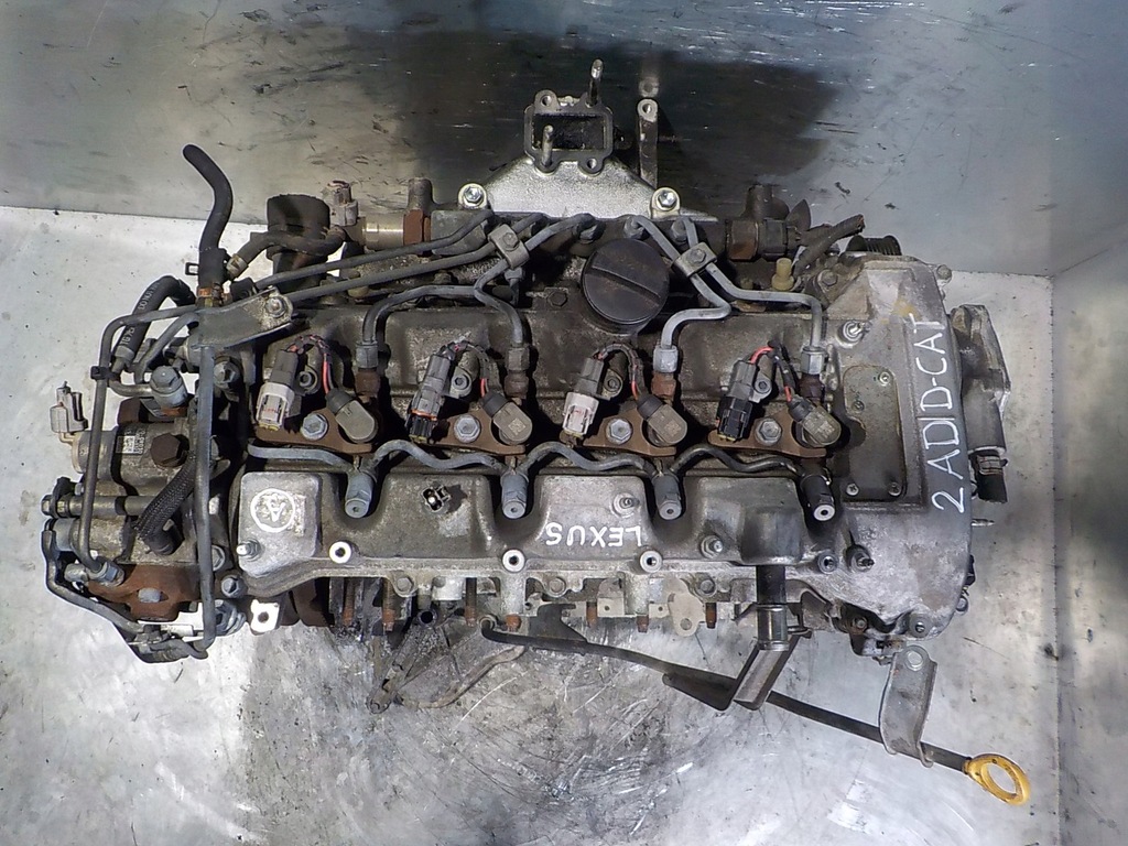 фото №9, Lexus is ii двигатель 2.2 d-cat 177 km 2ad форсунки 23670-26020 пробег 76 tys