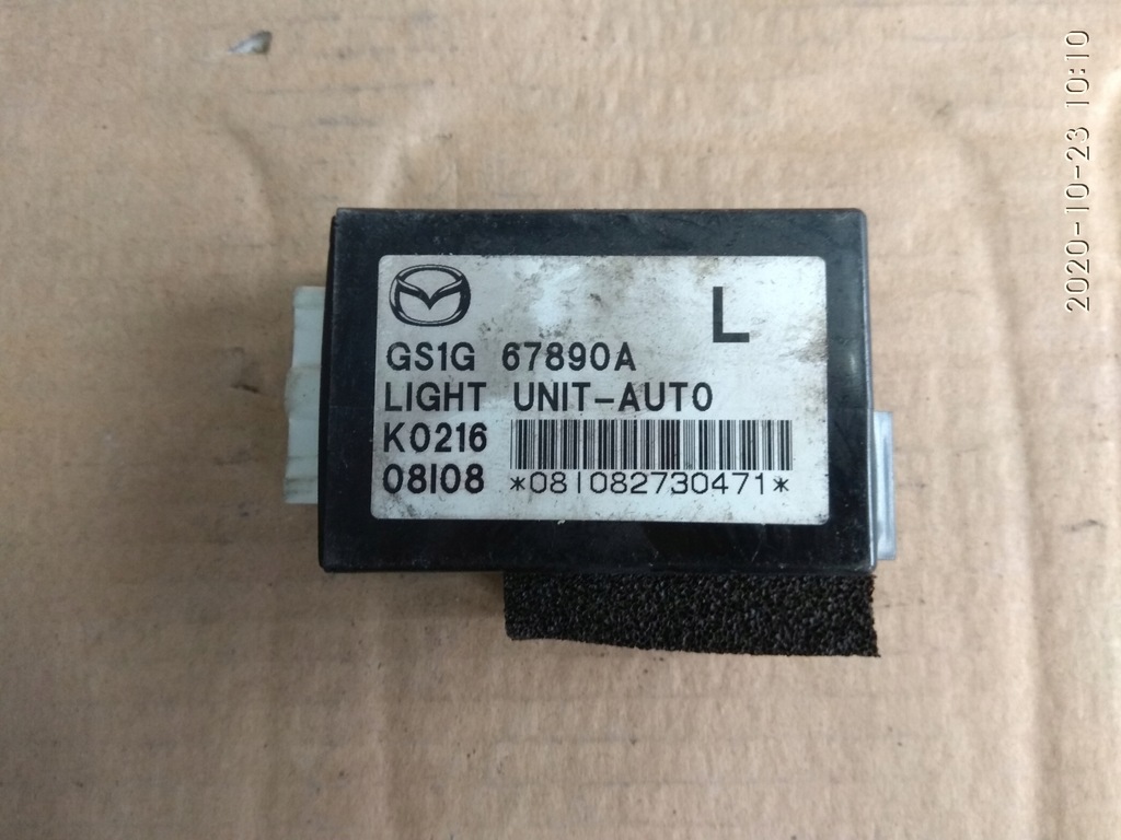 фото №1, Mazda 6 блок керування світла gs1g67890a
