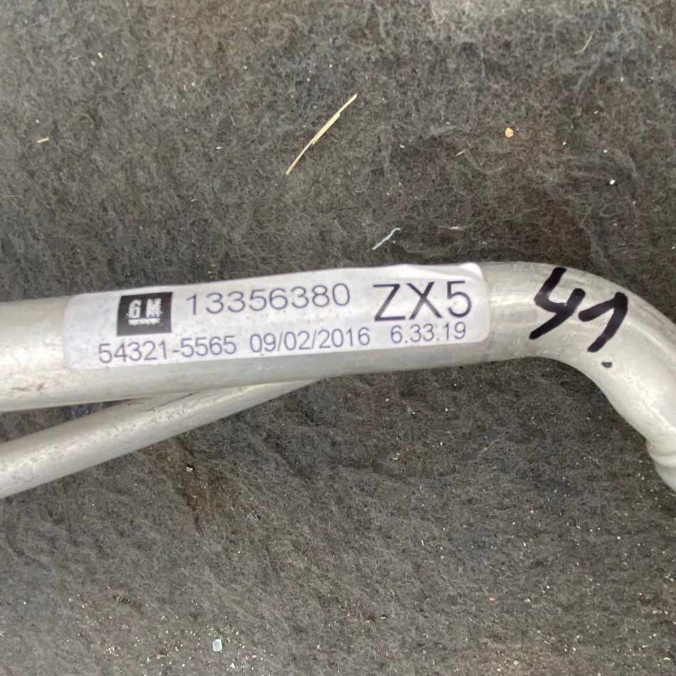 фото №9, Opel adam 1.0t przdewód кондиціонера комплект gm 13356380 39027466