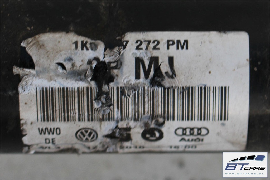 фото №7, Vw golf 6 plus jetta привідний вал ліва перед 1k0407271jk 1k0407271lf 1k0407271pf 1