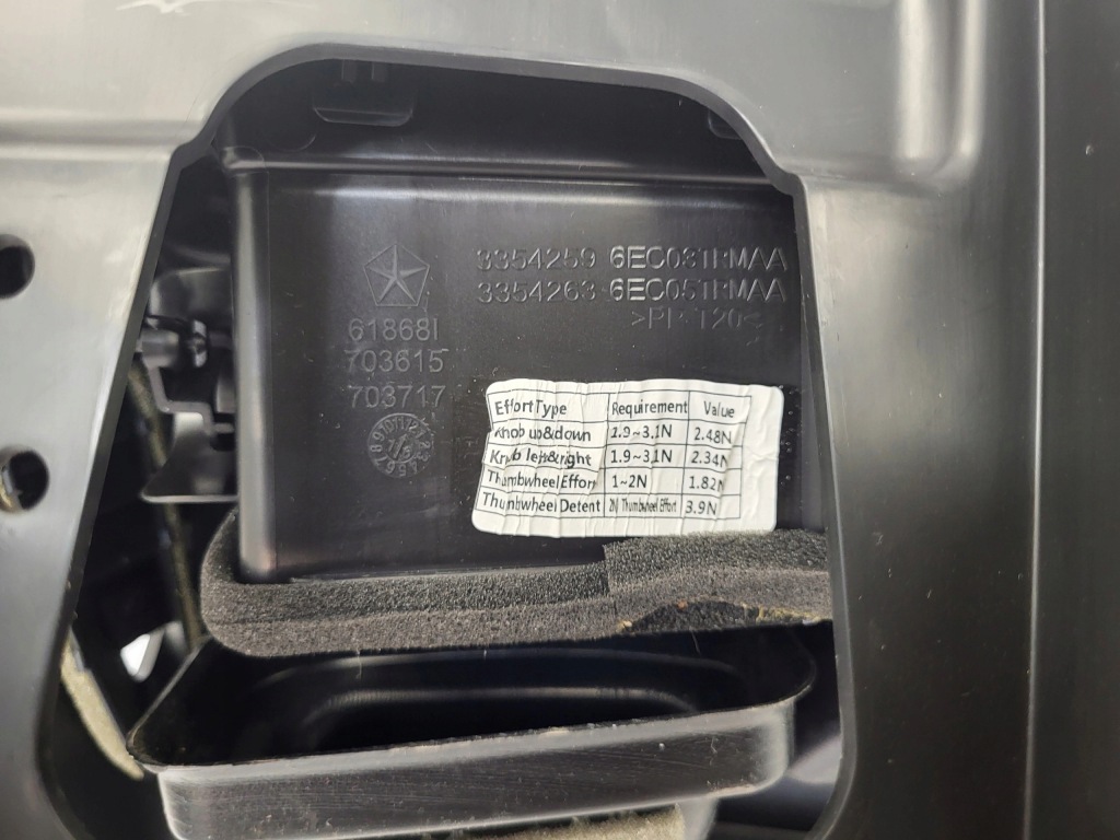 фото №11, Панель приладів приладова консоль chrysler pacifica ii 2017r 3.6b pxr