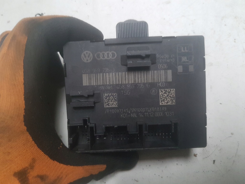 фото №1, Audi a6 c7 4g 10-18r модуль дверь левый задняя