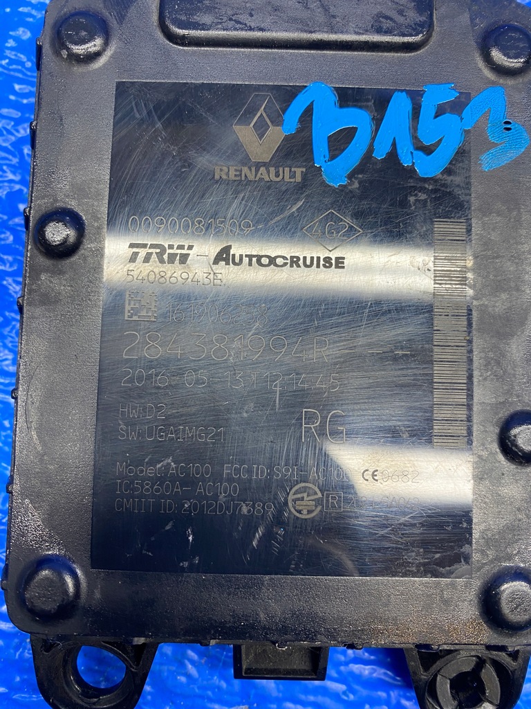 фото №14, Радар distronic renault talisman megane iv oryg легальний!