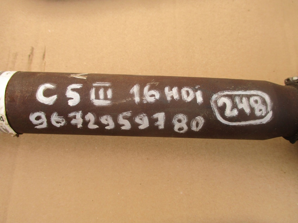 фото №4, Приводной вал левая 9672959780 citroen c5 iii 1.6hdi