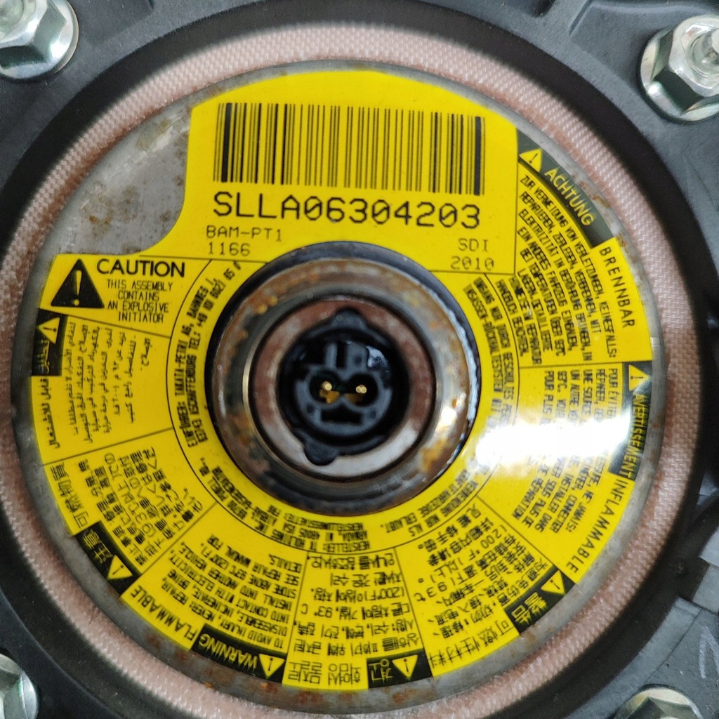 фото №6, Chevrolet cruze 2010 подушка повітряна подушка безпеки керма